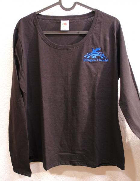 Langarmshirt schwarz